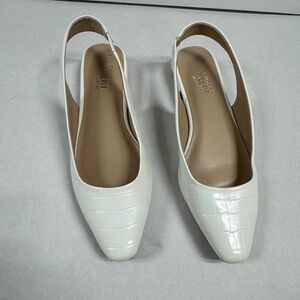 Primark Wide Fit Extra Comfort Slingback Flats - Size 7 - NEW